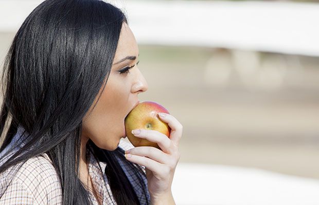 health women eating apple improves women lives st