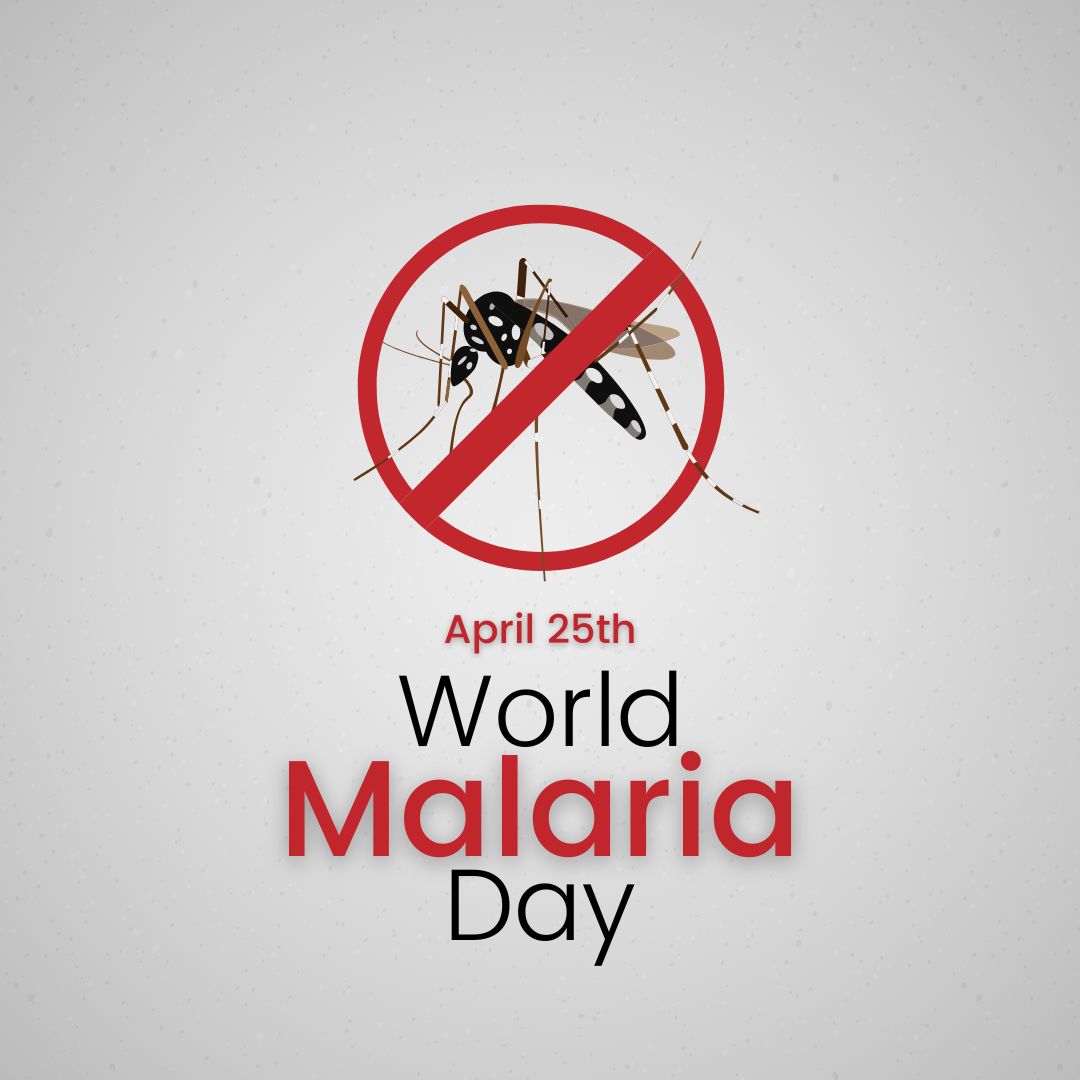 Minimal Abstract World Malaria Day Instagram Post